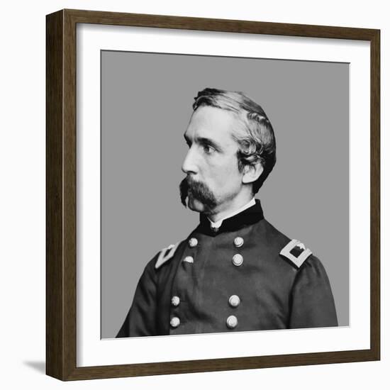 Joshua L. Chamberlain, Vector Portrait-Stocktrek Images-Framed Photographic Print