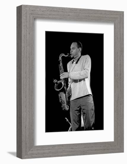 Joshua Redman, Brecon Jazz Festival, Brecon, Wales, August, 2001-Brian O'Connor-Framed Photographic Print