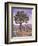 Joshua Tree and Coyote, 1983-Liz Wright-Framed Giclee Print