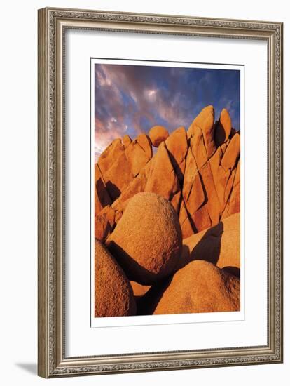 Joshua Tree Sunset I-Donald Paulson-Framed Giclee Print