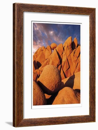 Joshua Tree Sunset I-Donald Paulson-Framed Giclee Print