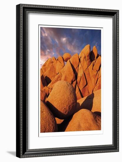 Joshua Tree Sunset I-Donald Paulson-Framed Giclee Print