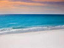 Calm White Pensacola Beach Vacation Spot-Joshua Whitcomb-Framed Premier Image Canvas