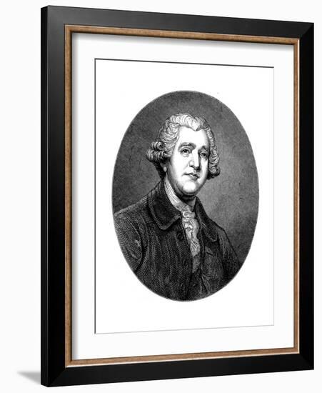 Josiah Wedgwood, 18th Century English Industrialist and Potter, C1880-Joshua Reynolds-Framed Giclee Print