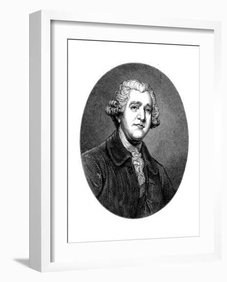 Josiah Wedgwood, 18th Century English Industrialist and Potter, C1880-Joshua Reynolds-Framed Giclee Print