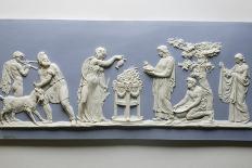 Plaque Depicting the Preparations for the Sacrifice of a Goat, C.1778-Josiah Wedgwood-Photographic Print