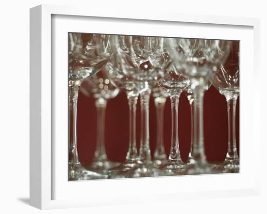 Joska Glass Workshop, Bodenmais, Bavaria, Germany, Europe-Michael Snell-Framed Photographic Print