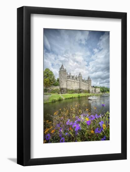 Josselin castle in Brittany-Philippe Manguin-Framed Photographic Print