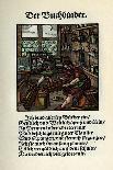 A German Man of Letters, 16th Century-Jost Amman-Giclee Print
