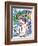 Jour De Printemps-Marc Chagall-Framed Premium Edition