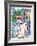 Jour De Printemps-Marc Chagall-Framed Premium Edition