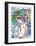 Jour De Printemps-Marc Chagall-Framed Premium Edition