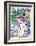 Jour De Printemps-Marc Chagall-Framed Premium Edition