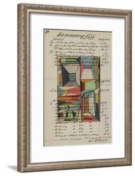 Journal Sketches VII-Nikki Galapon-Framed Premium Giclee Print
