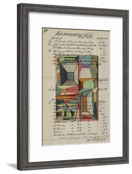 Journal Sketches VII-Nikki Galapon-Framed Premium Giclee Print