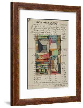 Journal Sketches VII-Nikki Galapon-Framed Premium Giclee Print