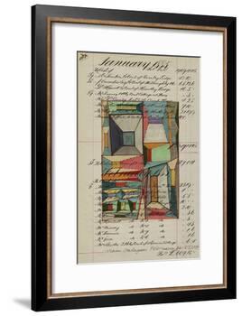 Journal Sketches VII-Nikki Galapon-Framed Premium Giclee Print