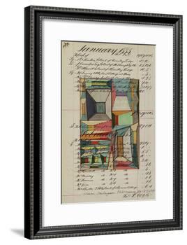 Journal Sketches VII-Nikki Galapon-Framed Premium Giclee Print