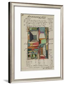 Journal Sketches VII-Nikki Galapon-Framed Premium Giclee Print