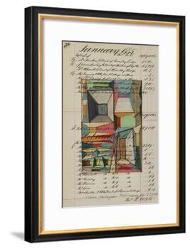 Journal Sketches VII-Nikki Galapon-Framed Premium Giclee Print
