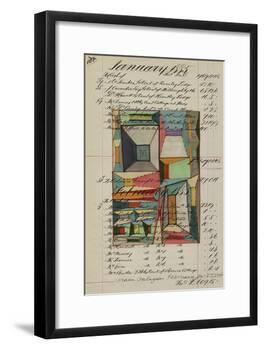 Journal Sketches VII-Nikki Galapon-Framed Premium Giclee Print