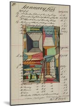 Journal Sketches VII-Nikki Galapon-Mounted Premium Giclee Print