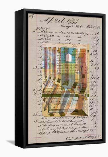 Journal Sketches XIII-Nikki Galapon-Framed Stretched Canvas