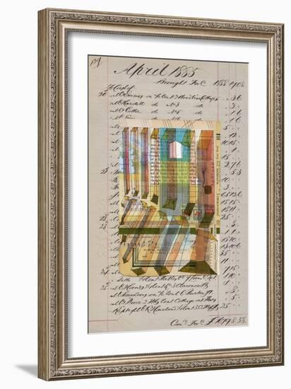 Journal Sketches XIII-Nikki Galapon-Framed Art Print