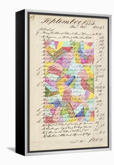 Journal Sketches XVII-Nikki Galapon-Framed Stretched Canvas