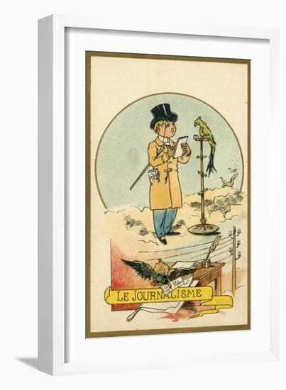 Journalism-null-Framed Giclee Print