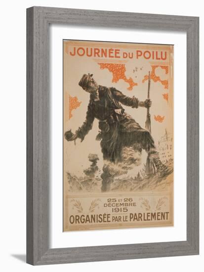 Journee du Poilu, c.1915-Maurice Neumont-Framed Art Print