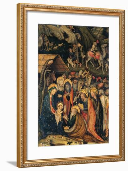 Journey and Adoration of Magi-null-Framed Giclee Print