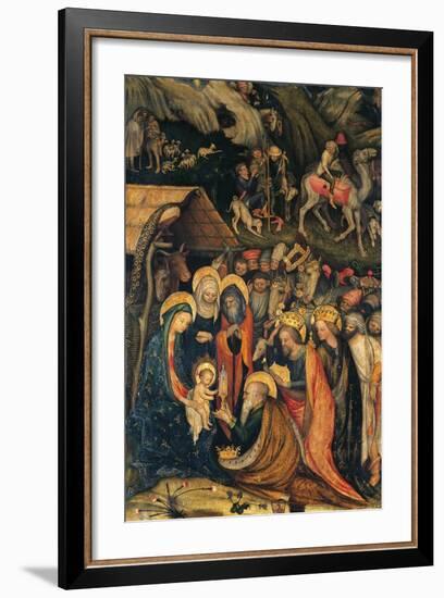 Journey and Adoration of Magi-null-Framed Giclee Print