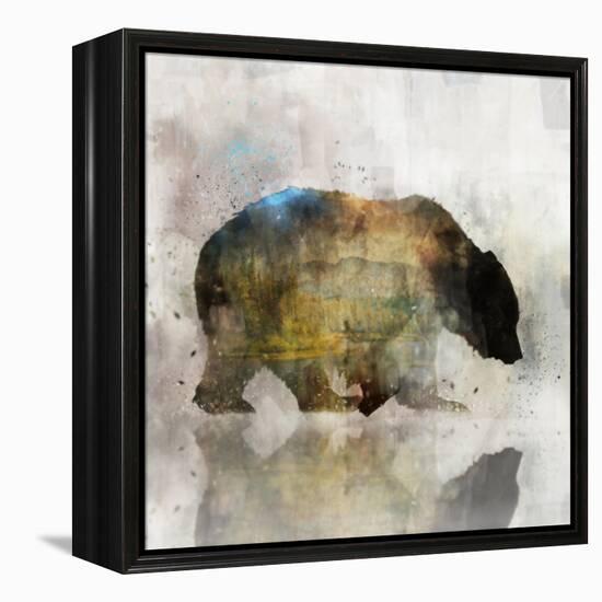 Journey Bear I-Ken Roko-Framed Stretched Canvas