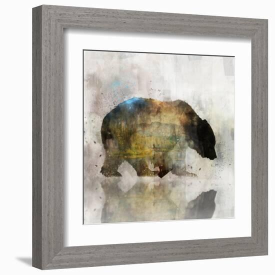 Journey Bear I-Ken Roko-Framed Art Print