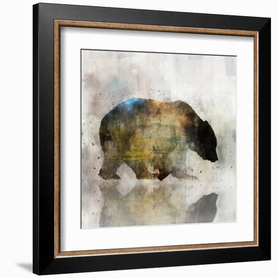 Journey Bear I-Ken Roko-Framed Art Print