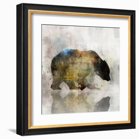 Journey Bear I-Ken Roko-Framed Art Print