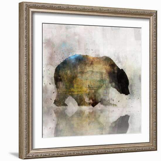 Journey Bear I-Ken Roko-Framed Art Print