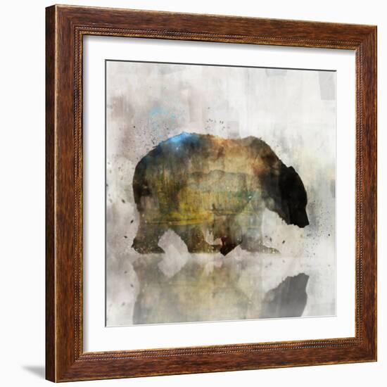 Journey Bear I-Ken Roko-Framed Art Print