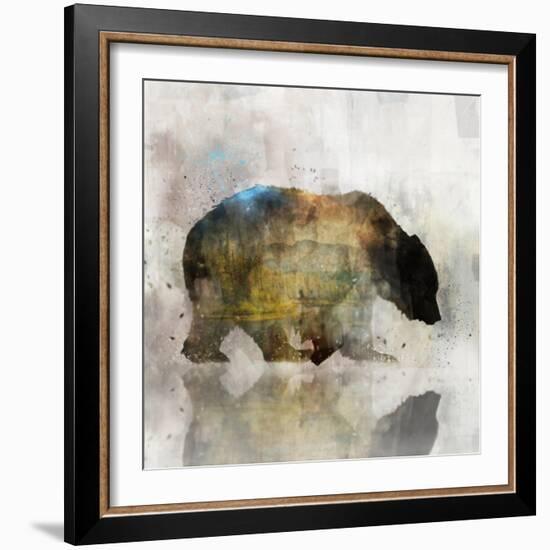 Journey Bear I-Ken Roko-Framed Art Print