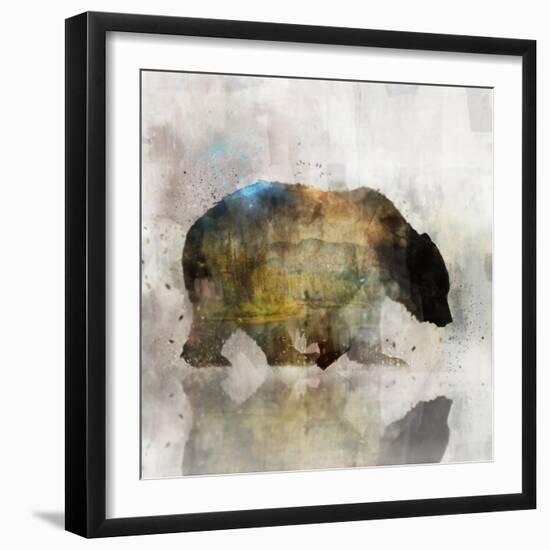 Journey Bear I-Ken Roko-Framed Art Print