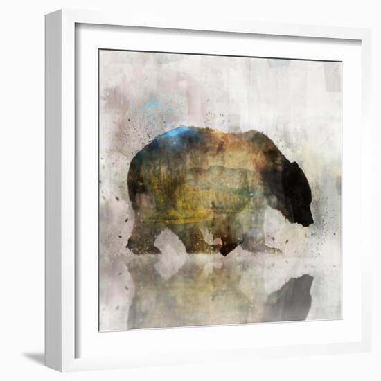 Journey Bear I-Ken Roko-Framed Art Print