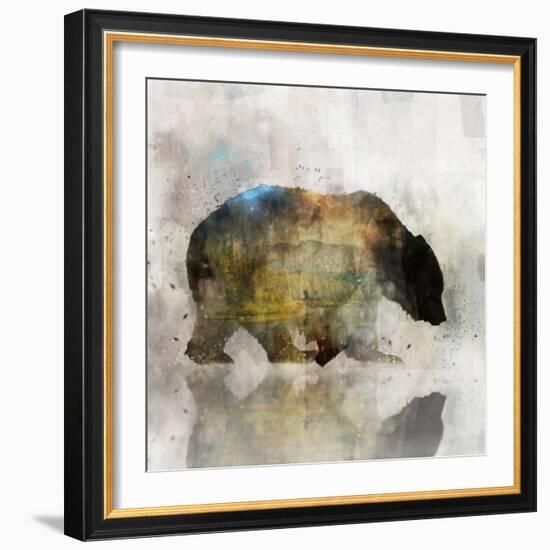 Journey Bear I-Ken Roko-Framed Art Print