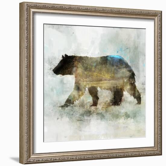 Journey Bear II-Ken Roko-Framed Art Print