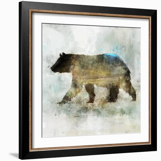 Journey Bear II-Ken Roko-Framed Art Print