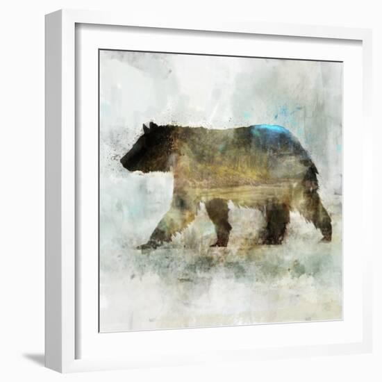 Journey Bear II-Ken Roko-Framed Art Print