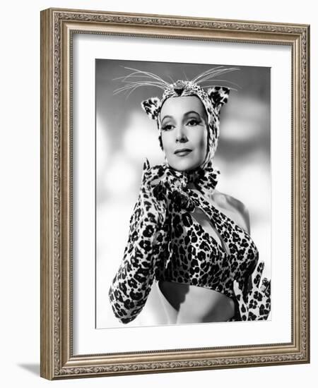 Journey Into Fear, Dolores Del Rio, 1943-null-Framed Photo