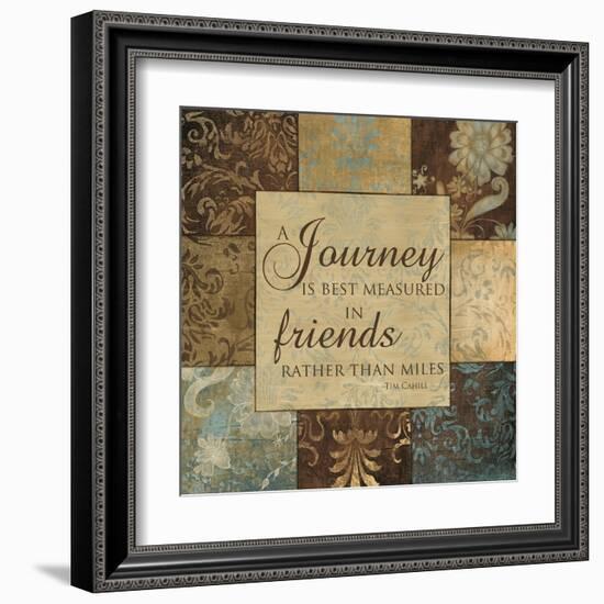 Journey Is Best Measured-Artique Studio-Framed Art Print