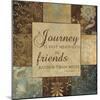 Journey Is Best Measured-Artique Studio-Mounted Art Print