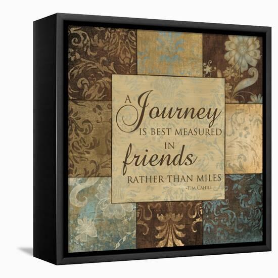 Journey Is Best Measured-Artique Studio-Framed Stretched Canvas
